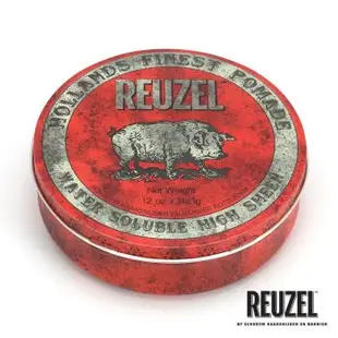 REUZEL 紅豬中強水性髮油 340g