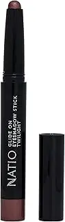 Natio Australia Glide on Eyeshadow Stick Twilight 1g - Plum Eyeshadow Cream Stick - Smudge Free, Long Lasting - Cruelty Free & Vegan Friendly
