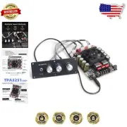 DIY Audio Amplifier Module 2.0 Channel, 220W×2 with Versatile Inputs & Specs