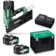 HiKOKI 18V Brushless 90mm Strip Framer Nailer Kit NR1890DBCL(HRZ)
