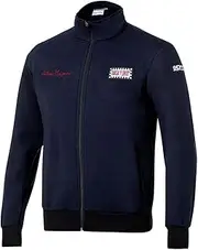 Sparco Unisex Sudadera Coat, Blue, XL