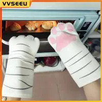 在飛比找蝦皮購物優惠-1PC Cartoon Animal Oven Gloves