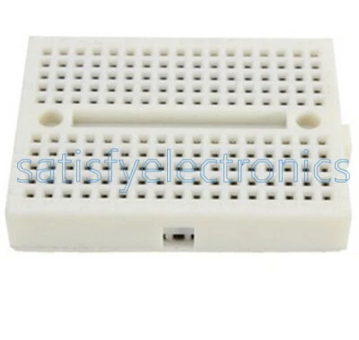 5PCS Solderless Prototype Breadboard 170 Tie-points White for Arduino Shield
