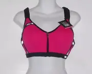 Victoria's Secret Incredible Front-Close VSX Sport Bra Neon Lotus Shine 34B NWT