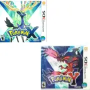 Pokemon X & Y 3DS Brand New Game Special Bundle (2013 RPG)