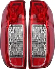 Compatible for Nissan Navara D40 2005-2015 Car Tail Light Brake Lamp With No Bulb Wiring Harness Left/Right IPN:26550-EB38A MPN:NI2800170(Pair)