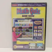 Lakeshore Interactive Math Quiz Game Show: Grades 4-6 Teaching CD-ROM NEW SEALED