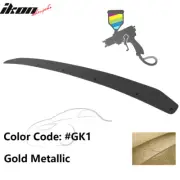 Fits 15-21 Subaru WRX STI Gurney Flap OE Style Trunk Spoiler #GK1 Gold Rear Wing (for: Subaru)