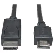 Tripp Lite Displayport To Hdmi Hd Audio/video Adapter Cable M/m 1080p 20' -