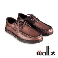 在飛比找momo購物網優惠-【Waltz】城市休閒 牛皮經典休閒鞋(622226-23 