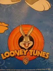 Looney Tunes Growth Chart - Sealed NOS 1999 - Bugs Bunny, TAZ, Daffy-2 to 5 Feet