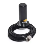Dual Band VHF UHF Ham Radio Magnetic Antenna PL259 5m For Mobile Transceiver