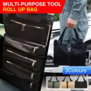 Multi-Purpose Tool Roll Up Bag Wrench Roll Pouch Hanging Tool Portable Organizer