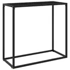 Modern Tempered Glass Console Table Hallway Entry Way Shelf Display Accent Desk