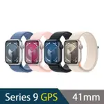 【APPLE】APPLE WATCH S9 GPS 41MM(鋁金屬錶殼搭配運動型錶環)