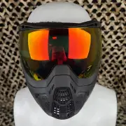 NEW HK Army SLR Paintball Mask - Nova (Black/Black w/ Scorch Lens)