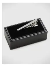 [Politix] Slim Line Metal Tie Pin in Silver