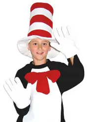 Cat In The Hat Boys Book Week Costume Kit