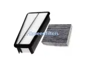 Engine Air Filter + CARBONIZED Cabin Filter For V6 TOYOTA Tundra 4.0L 2005-2010 (for: Toyota)