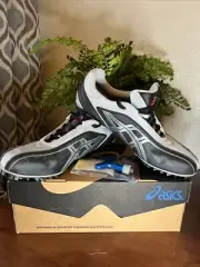 Asics Hyperspeed black GN213 Men's Track & Field Running Spiked Cleats Size 12