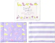 Dino World Pastel 094879 Mask with Pouch, Set of 3