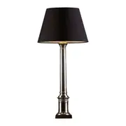 Wiltshire Pillar Table Lamp Base Only - Antique Silver - ELPIM50894AS