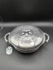 Vintage NEW W/Tags, EVERLAST-Round Forged Aluminum Bowl, Lid & Pyrex Dish EUC