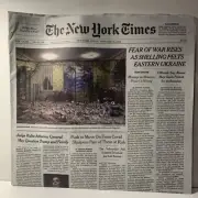 THE NEW YORK TIMES February 18 2022 Newspaper. Message To Moscow: Prove Us Wrong