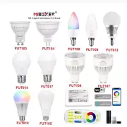 MiLight MIBOXER 2.4G GU10 E14 E27 CCT RGB+CCT Smart Led Bulb Lamp light remote