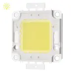 鋁白色 暖白色RGB SMD LED芯片 COB燈珠50W 5000LM CLICKSTOREVIP