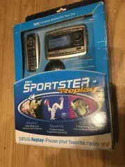 Sirius SP-TK2 Sportster Replay Satellite Radio with Car Kit Ships Fast