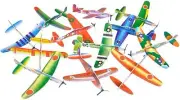 Big Mo's Toys 24 Pack 8 Inch Glider Planes-Birthday Party Favor Plane,Free Post