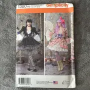 Simplicity Pattern 1300 Sz 14-22 Lolita Gothic Sexy Vampire Costume Cosplay