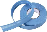 sourcing map 3/4 Inch Single Fold Bias Tape Polyester Continuous Bulk Bias Tape for Sewing, Seaming Quilting Hemming Binding Crafts (Blue 10 Yards)