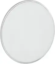 BESTonZON Silent Drum Head Simple Drum Practice Tambourine File Dividers Drum Tuner Drumsticks Brooch Bezel Trays Indestructible Tags The Wire Pendant Thread Brooch Mute White Polyester Film