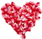 Cupid Corn Valentine Candy Corn | Bulk Valentine’s Day Candy | 2 Pounds