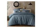 Eucalyptus 100% Hemp Quilt Cover Set by Vintage Homewares Designs