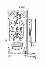 United States Patent Office Bally Proto Automat Pinball 1930's Art Print