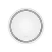 Bathroom Round Touch LED Light Anti-fog Makeup Mirror Wall Mount Decor Bluetooth 60cm