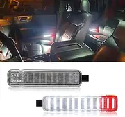 LED Door Panel Courtesy Lights Lamps Compatible with C/K Silverado/Sierra 1500 2500 3500/Pickup Suburban/Tahoe/Avalanche/Yukon XL/Escalade/H2 Interior Side Door Panel Lights Courtesy Reflector Lamps
