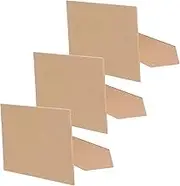 DOITOOL 3pcs Self-Stick Photo Frame Easel Backs DIY Picture Frame Backing Board for Art Display Space-Saving Design for Multiple Uses