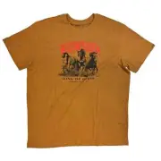Budweiser Men's Short Sleeve King of Beers American Graphic T-Shirt, X-Large