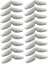 Tofficu 20pcs Nose Bridge Nose Protector for Glasses Eyeglass Nose Pads Glasses Nose Pads Glasses Nose Grips Mask Protection Strip with Adhesive White Inside Article