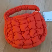 COS Quilted Micro Bag Orange 1171064002 / 100% Authentic