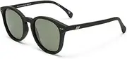 [Le Specs.] Le Specs Men's Women's Matte Bandwagon Sunglasses Black