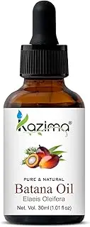 KAZIMA Batana Oil for Hair Growth | Pure Batana Oil Cold Pressed for Healthy Hair & Scalp | Promotes Stronger & Shiny Hair | 30 ml