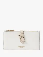 Knott Colorblocked Zip Slim Wallet