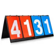 Score Flipper Scoreboard Keeper Basketball Tennis Sports Portable Counter Easy Flip Display Multi Sport Tracking Tool Event Accessory