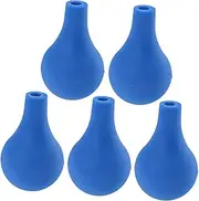 Mobestech 5pcs Graduated Dropper Caps for Pipettes Droppers Silicone Replacement Bulb Caps Replace Worn Out or Lost Drippers Suitable for Graduated Tube