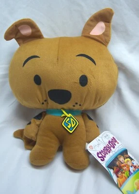 WB NICE Hanna-Barbera SOFT CHIBI SCOOBY-DOO DOG 11" Plush STUFFED ANIMAL TOY NEW